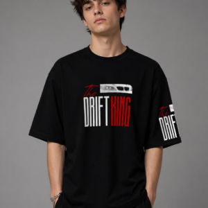 black drift king oversized t shirt (9)